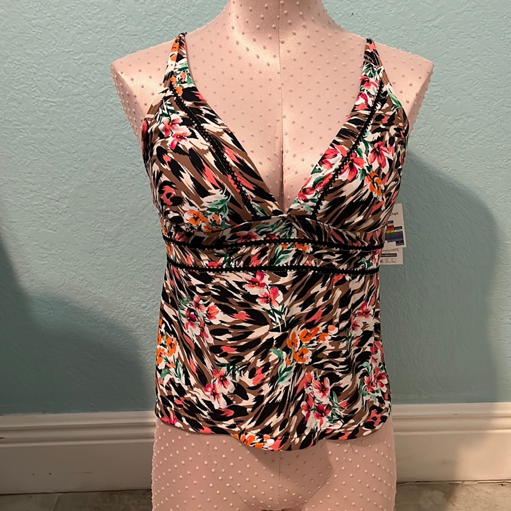 Tankini floral top